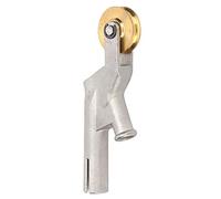 Pistolet de Soudage à Air Chaud, Buse de Soudage avec Rouleaux, Buse de Soudage au Sol, Pointes de Pistolet à Air Chaud, Accessoire de Torche Chauffante pour Soudeur de Sol