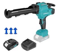 Pistolet électrique ONEMANA pour cartouches, capacité 10 oz / 300 ml, presse à cartouches électrique, 6 réglages