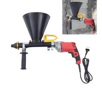 Pistolet électrique pour joint de ciment - Pulvérisateur portable avec 2 buses - Outil de calfeutrage manuel pour le remplissage et la réparation du carrelage