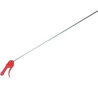 Pistolet ELMAG JWL Classic, tuyau Ø8x2000 mm, droit, acier inoxydable, y compris mamelon d'obturation
