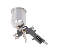 Pistolet peinture pneumatique avec godet haut