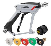 Pistolet pour nettoyeur haute pression, 4000 PSI, avec 5 buses, filetage M22, compatible avec les modèles Karcher K1-K7