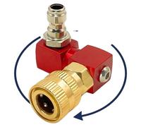 Pistolet pour nettoyeur haute pression, buse rotative à 360°, pression de 3500 PSI, connecteur rouge