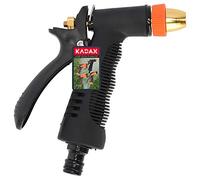 Pistolet pulvérisateur KADAX en plastique ABS et métal, seringue de nettoyage, seringue à eau, pulvérisateur de jardin, pistolet pulvérisateur, douche de jardin, douchette à main (3 fonctions)