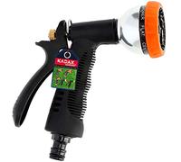 Pistolet pulvérisateur KADAX en plastique ABS et métal, seringue de nettoyage, seringue à eau, pulvérisateur de jardin, pistolet pulvérisateur, douche de jardin, douchette à main (7 fonctions)