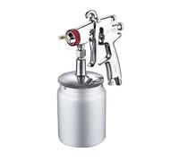 Pistolet pulvérisateur, Pistolet pulvérisateur S710, buse 1.0/1.3/1.5/1.8mm, aérographe for peinture automobile, Pistolet pulvérisateur de peinture(Lower Pot 1.3)