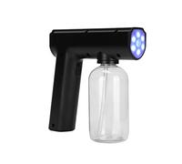Pistolet pulvérisateur pulvérisateur électrique - Pulvérisateur désinfectant rechargeable à main (noir)