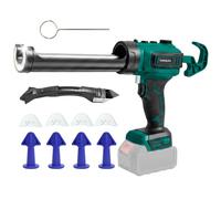 Pistolet Silicone Electrique Transmission Sans Palier, Plage De Vitesse De 71 à 261mm/Min, Conception Anti-Gouttes, Avec éclairage LED, Compatible Avec La Batterie Makita 18v (Série B) Joints
