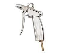 Pistolet souffleur avec buse amortissante en aluminium moulé sous pression nickelé Plage de température -10 °C à 50 °C PN max. 10 bar Douille LW 13