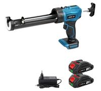 Pistolet thermique électrique, design sans fil, compatibilité polyvalente, 2 batteries, prise secteur type EU