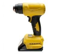 Pistolet thermique sans fil avec 3 buses compatible avec batterie Dewalt 18