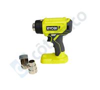 Ryobi Pistolet à air chaud R18HG-0 18 V ONE+ - 470°C, 2 buses, compact - Sans batterie ni chargeur