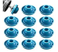 Pistolets d'étanchéité - Lot de 10 pistons à changement rapide avec dégagement rapide - Curseur renforcé - Pour salle de bain, évier, fenêtre, entretien, atelier, bricolage et