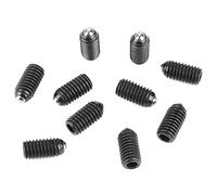 Piston à ressort 10 pièces M6 filetage douille hexagonale en acier au carbone robuste précis facile à installer pour les appareils mécaniques pinces machines automatiques (M6*16(10PCS))