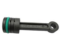 Piston complet avec bielle et joint torique pour marteau perforateur Bosch GBH 5-40 DE, GBH 5-38D, GBH 5-38 X, GBH 500, GBH 5400 ; numéro de pièce = 1 617 000 843