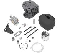 piston de cylindre 46 mm Carburateur -Z�� Bougie -Joint Set Remplacement pour Husqvarna 55 51 Chaînes