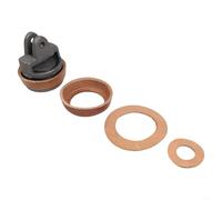 Piston de rechange avec manchette en cuir et joint d'étanchéité pour pompes à main de type 75 pour puits d'eau de jardin en fonte marron gris noir taille 9,5 x 6,5 cm pièces de réparation