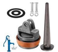 Piston de remplacement pour pompe à manivelle, type 75, kit comprenant un joint en cuir