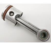 Piston en aluminium pour Bosch GSH11E, GSH10C complet avec bielle tige tige tige de cylindre Joint torique GSH 11 E, GSH 10 C. Compatible avec : Berner BCDH-11, WÜRTH MH 10-SE