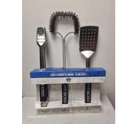 PIT BOSS Pack de 3 accessoires en inox pour barbecue NEUF