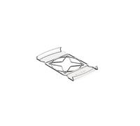 PIT BOSS CENTER TRIVET - Support de casserole pour Sportsman 3 barbecue à gaz mobile