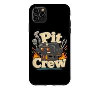 Pit Crew Barbecue fumoir Humour Pitmaster Coque pour iPhone 11 Pro Max