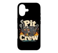 Pit Crew Barbecue fumoir Humour Pitmaster Coque pour iPhone 17