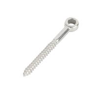 Piton à Visser Vis à œil en acier inoxydable 316 M4/M5/M6/M8/M10, anneau de borne bois, crochets œillet Pour fixation(M10X80,16pcs)