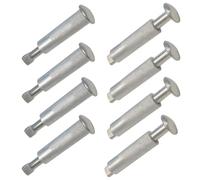 Piton Bache Piscine Pitons à Douille Piton Douille Retractable(8) | Piton Escamotable pour Bache Piscine Pitons Douilles Retractable 16 x 65 mm 8Pcs
