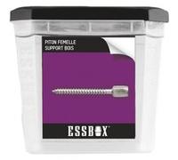 Piton femelle ESSBOX SCELL-IT support bois - Ø6 mm x 100 mm - Boite de 50 - EX-91151106