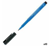 Pitt Artist Feutres Faber-Castell - Bleu (10 Unités)