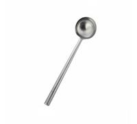 Pitycbo Louche à Soupe Ustensile en Acier Inox Bol Large Poignée Isolante Surface Brillante Adaptée Préparation Repas Cuisine Professionnelle Maison, 8 Liang, Poignée Acier 304