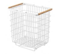 Pitycbo Panier à Linge En Fil Fer Polyvalent Panier à Linge Pied Pliable Surélevé pr Appartement