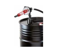 PIUSI Pompe Manuelle à Manivelle pour Diesel et Huile, Capacité 38 litres par 100 tours, Connecteur de fût 2" BSP, Tuyau d'aspiration, 3m Tuyau de refoulement | POMPE À MAIN F0033252A