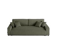 Lisa design Pivoine canapé droit convertible - Vert