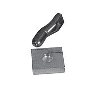 Pivot à bille désaxé Ø24mm grande charge pour portail ou portillon