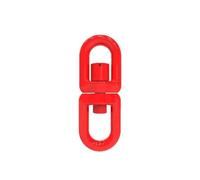 Pivot à œil, double pivot symétrique, charge 3,15-25T | Manille pivotante avec roulements, anneau de levage à double extrémité(5.3T(with Bearing))