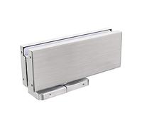Pivot À Ressort for Porte En Verre Avec Plaque De Sol Invisible Et Fonte Lourde, Taille Disponible 8-12 Mm, Charnière De Positionnement À 90 Degrés