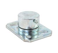 Pivot bas sur platine - à roulement - pour portail acier - 87 PST-M COMUNELLO