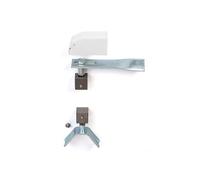 Pivot de Portail pour tube de 40x40 mm - Carré Acier 35 x 35 mm - Avec ou Sans Verrou à Baïonnette