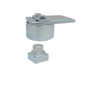 Pivot haut à souder avec roulement à billes pour portails en fer - Ø 70 mm - IBFM - 448