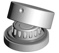 Pivot Inférieur à Souder - Roulement à Rouleaux Ø 70 Mm