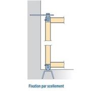 Pivot pour portail métallique série 100 clemenson industrie pivot.440 G