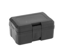 PIXZCSA Boîte à Outils Robuste et résistante pour, Noir, 12.3 x 8 x 3.5 cm | de rangement sécurisée pour petits outils, étanche et anti-poussière. Caractéristiques : étui de rangement résistant