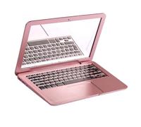 PIXZCSA Miroir de maquillage miniature pratique, petit, compact et fin, idéal pour les voyages. Un cadeau unique pour les femmes lors d'occasions spéciales, Rose, 6.6 x 9.4 cm