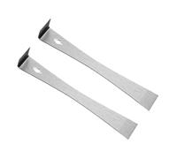 PIXZCSA Outils de Barre en Acier Inoxydable Comprenant Une Barre Plate et | levier, outil multifonctionnel pour les travailleurs du bois, grattoir, levier sans rayures, outil de retrait