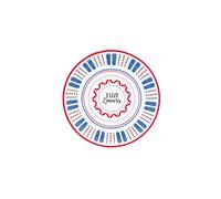 PIZZA LOVERS assiette à Pizza en Porcelaine D32.5 cm Easy Life bleue