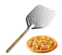 Pizza Patula Paddle - Pizza Chestling, Metal Aluminum Alloy Robust Stabilizing Wooden Handle | Poignée En Bois Pliable | Chêne De Non-représenté Pour Les Pâtisseries, Les Pâtisseries, La Pâte