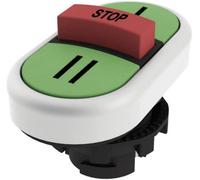 Pizzato Elettrica E21PTRS9AAAY E21PTRS9AAAY Bouton-poussoir triple touche vert, rouge, vert 1 pc(s)