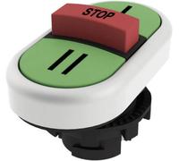 Pizzato Elettrica E21PTRS9AAAY E21PTRS9AAAY Bouton-poussoir triple touche vert, rouge, vert 1 pc(s)